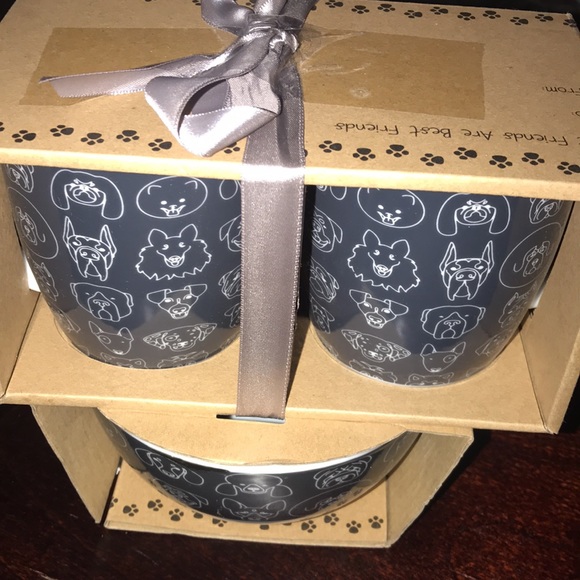 NWT Pet Friends Ceramic Set— Dog Print - Picture 5 of 7